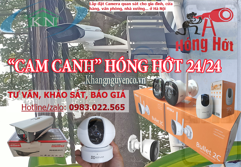 Dịch vụ lắp đặt camera quan sát tại Hà Nội