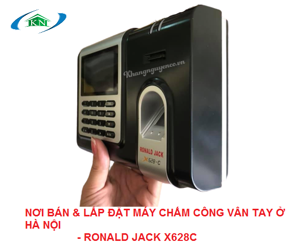 Mua máy chấm công vân tay Ronald Jack X628C giá tốt