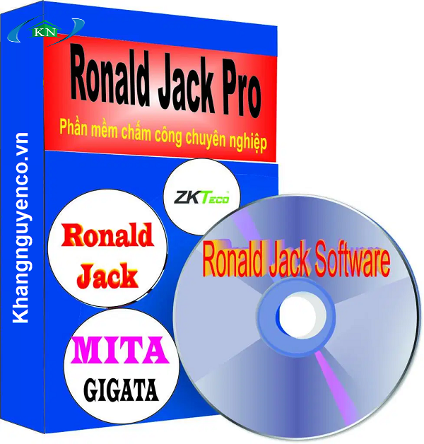 Quản lý chấm công từ xa bằng phần mềm Ronald Jack