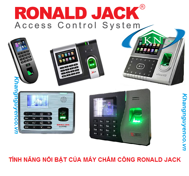 Địa chỉ bán máy chấm công Roanld Jack uy tín giá rẻ ở Hà Nội